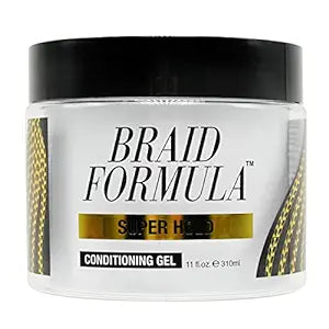 EBIN NEW YORK Braid Formula Conditioning Gel, Super Hold, 11 Oz