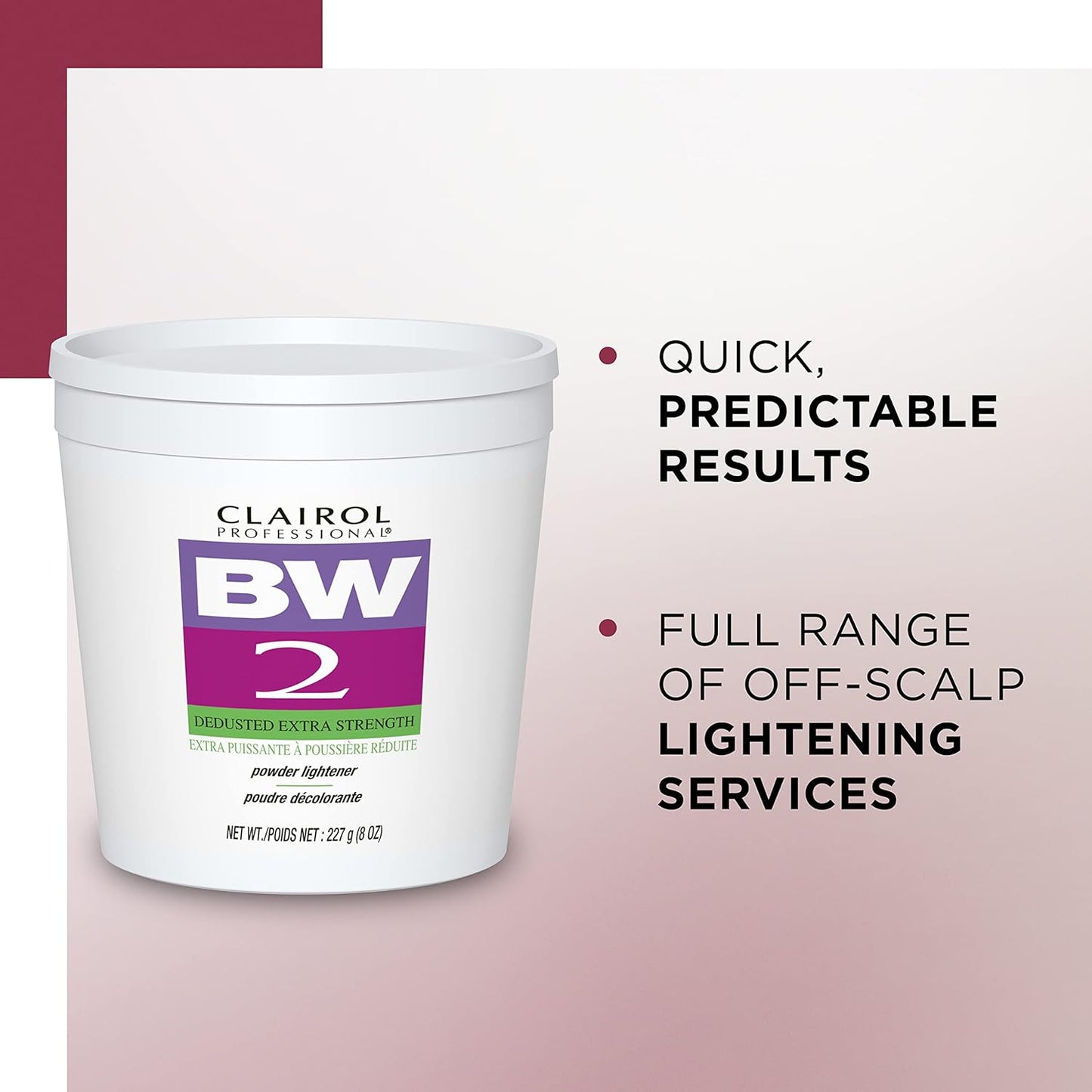 BW 2 Powder Lightener 8 oz