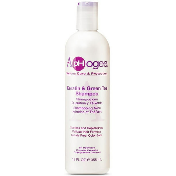 Aphogee Keratin & Green Tea Shampoo 12 oz