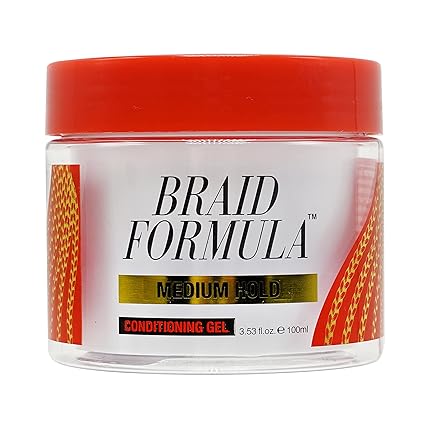 EBIN NEW YORK Lock'n Pomade Braid Formula Conditioning Gel, Medium Hold, 11oz