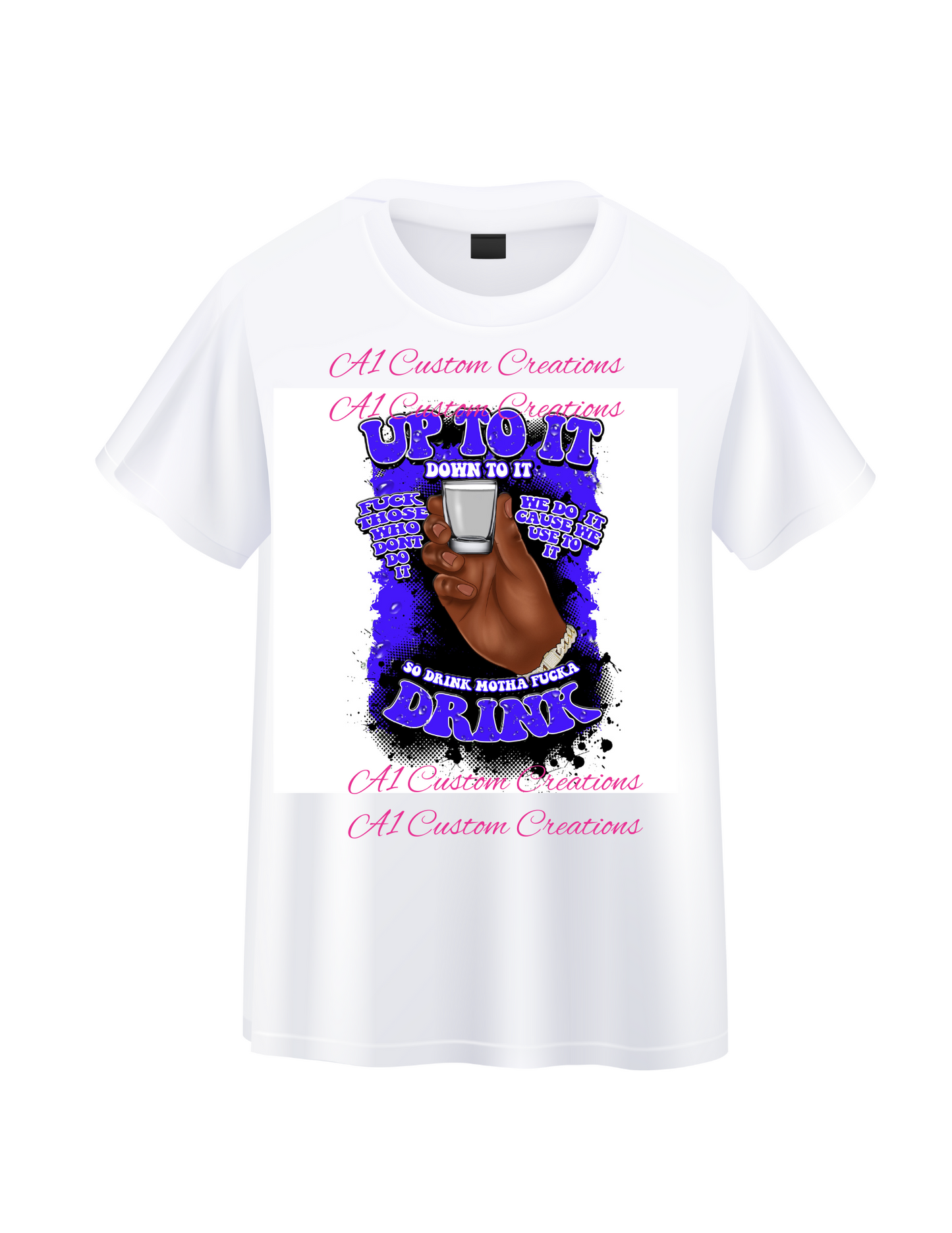 Up To It Down To It, Blue Design