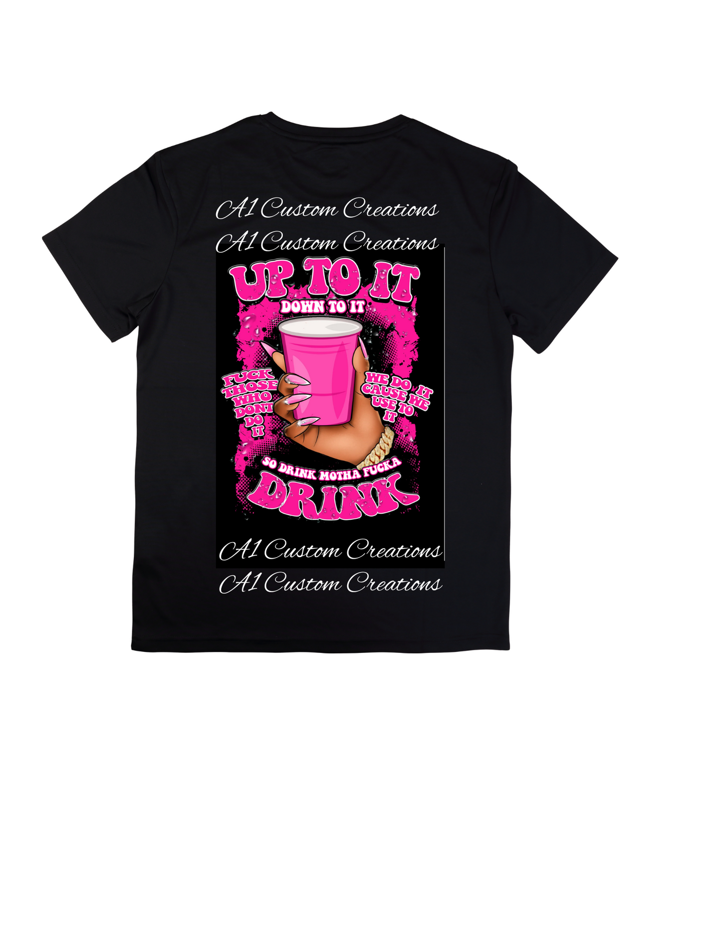 Up To It Down To It, Pink Design