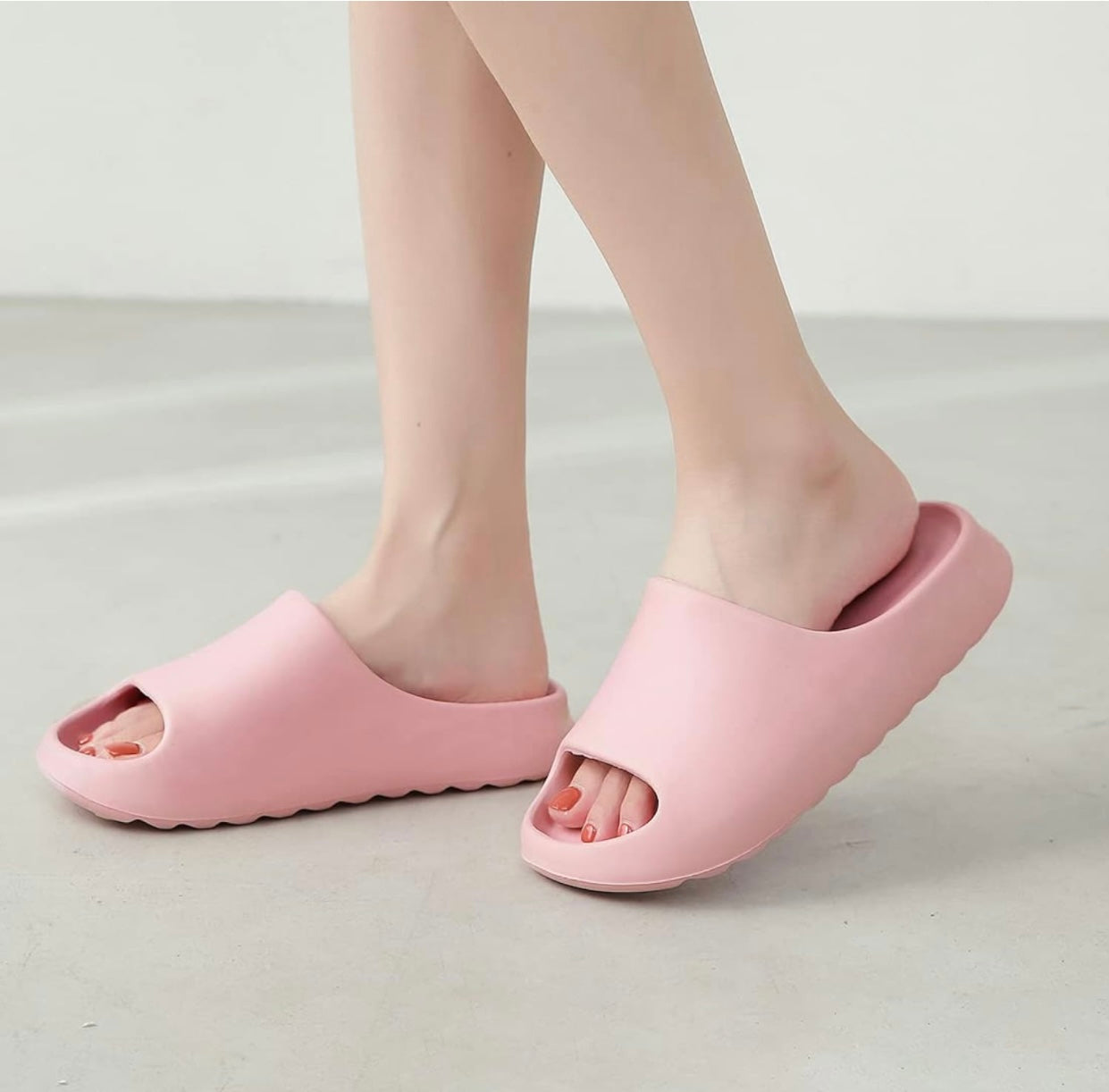 Womens Pillow Soft Cloud Slide Sandals, Quick Dry, Non Slip