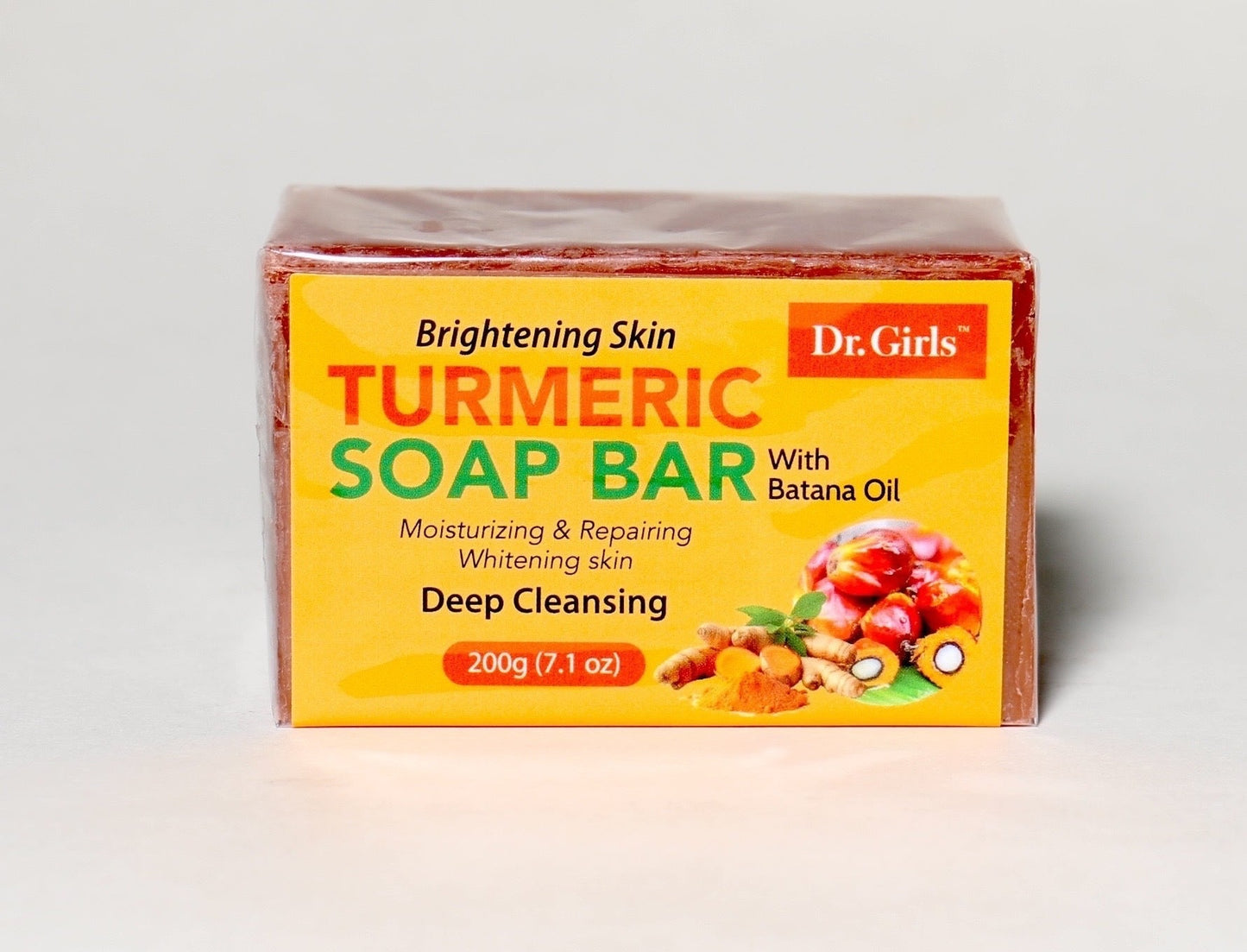 DR.GIRLS TURMERIC SOAP BAR 7.1OZ