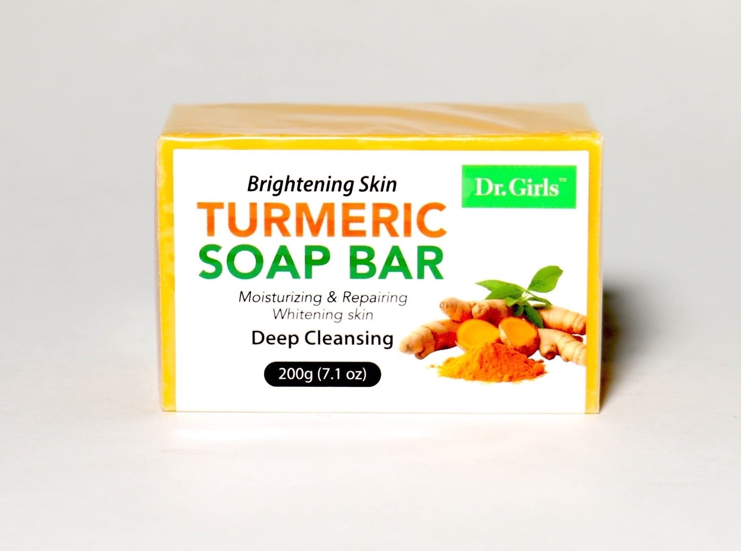 DR.GIRLS TURMERIC SOAP BAR 7.1OZ
