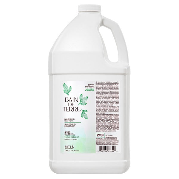Bain De Terre Green Meadow Balancing Shampoo, Gallon