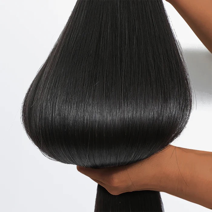 A1 Hair Collection| Raw Indian Bundle, Straight 1PC, Natural Black