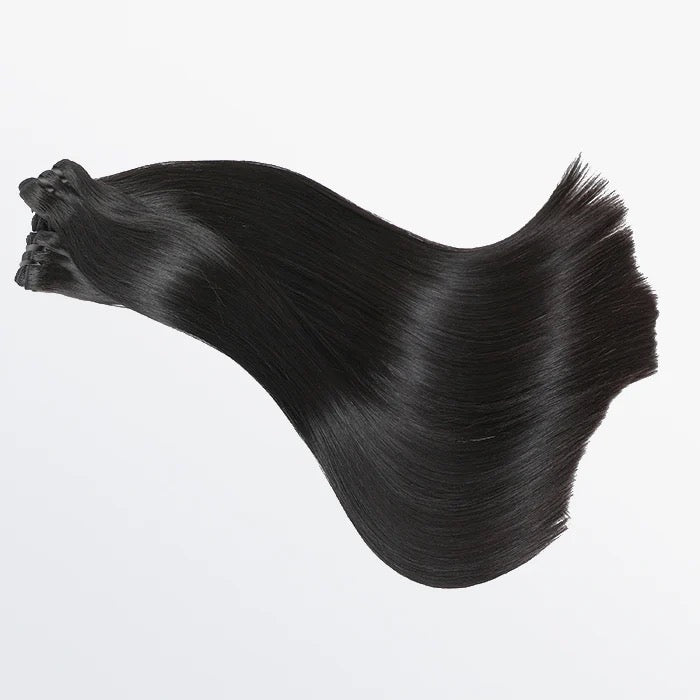 A1 Hair Collection| Raw Indian Bundle, Straight 1PC, Natural Black