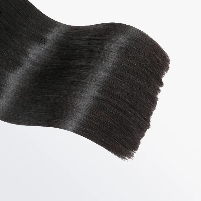 A1 Hair Collection| Raw Indian Bundle, Straight 1PC, Natural Black