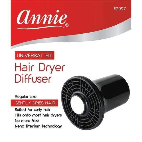 ANNIE HAIR DRYER DIFFUSER, BLACK