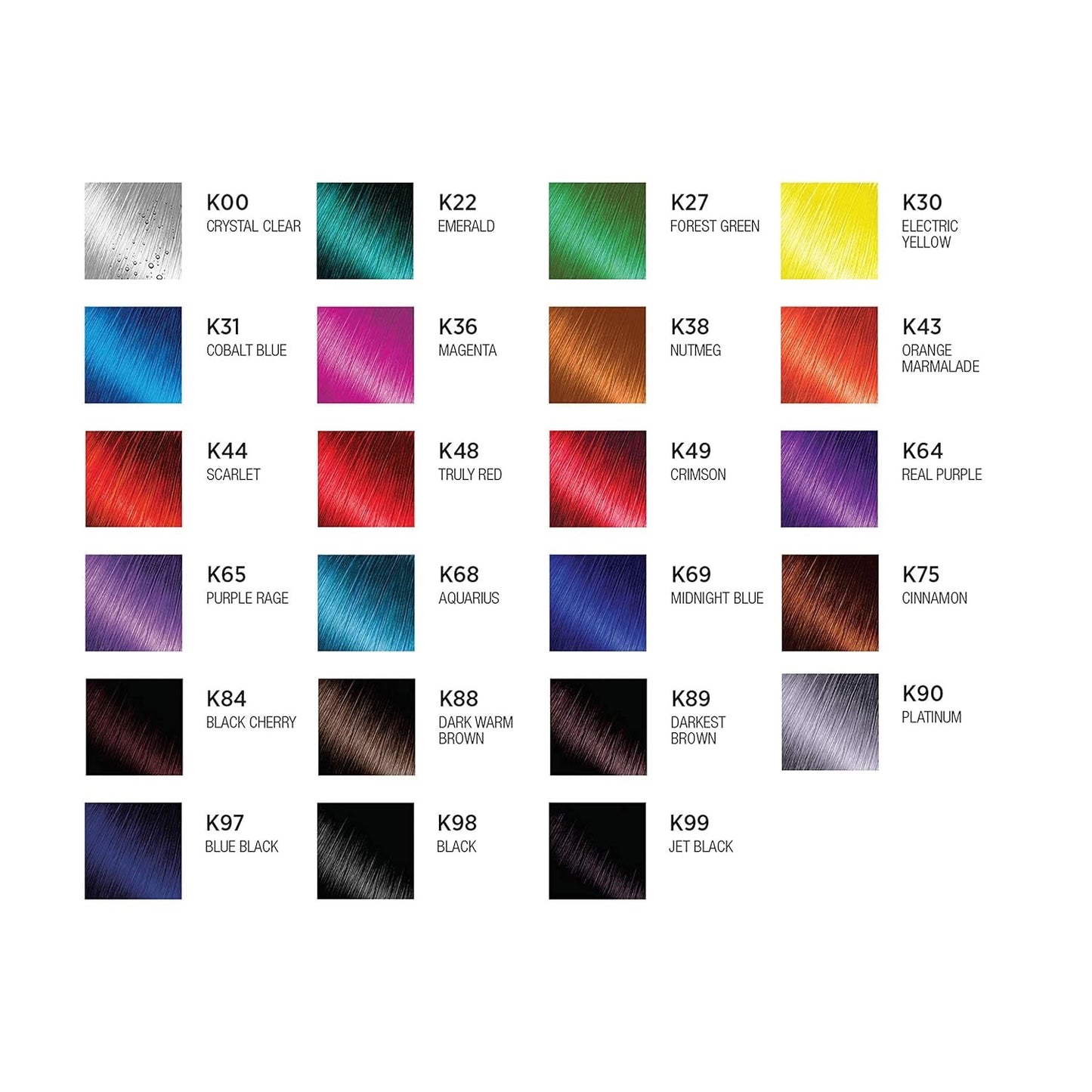 Kiss Express Semi-Permanent Hair Color 3.5oz