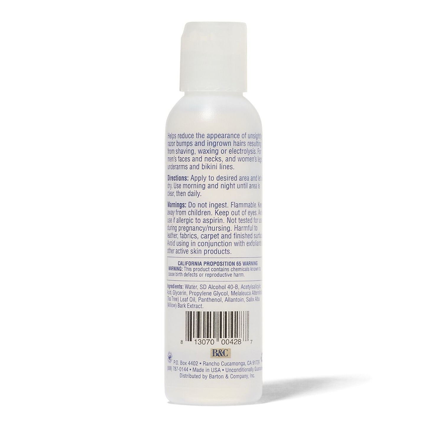 B&C Skin Tight Razor Bump & Ingrown Hair Ointment, Extra Strength, 4 oz