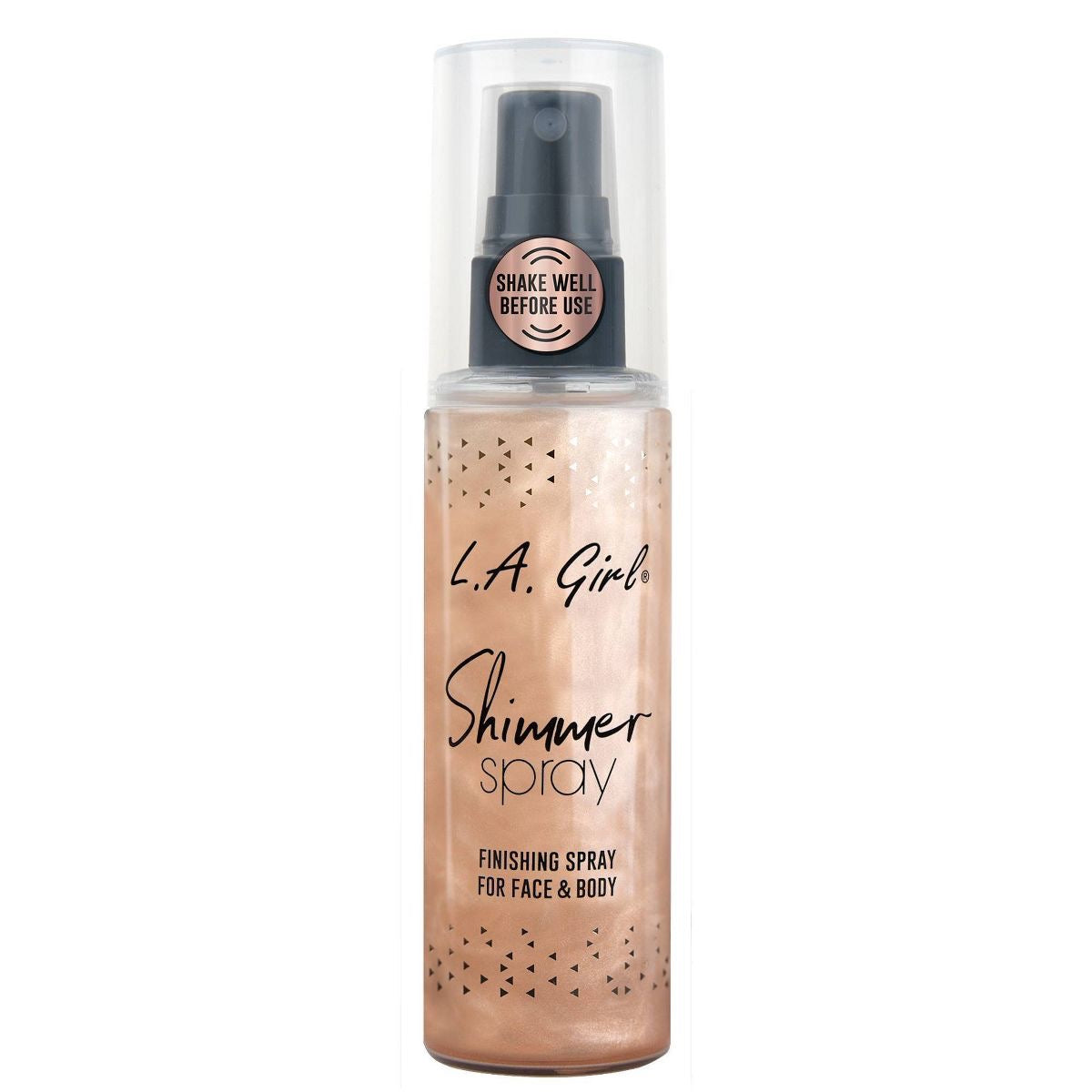 L.A. COLORS SHIMMER FINISHING SPRAY FOR FACE AND BODY