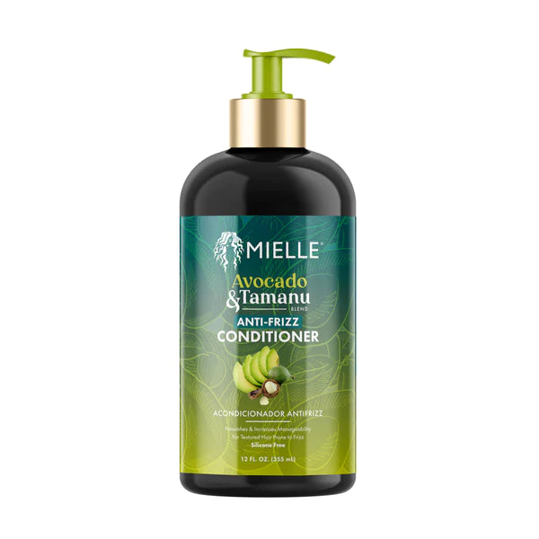 MIELLE Avocado & Tamanu Anti-Frizz Conditioner 12 OZ