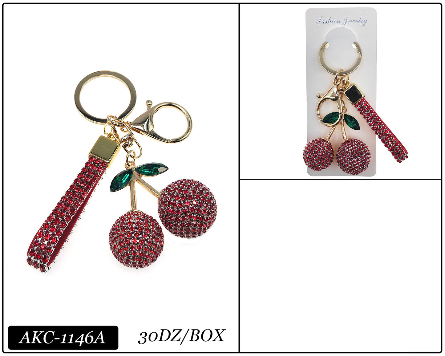 Cherry Keychain