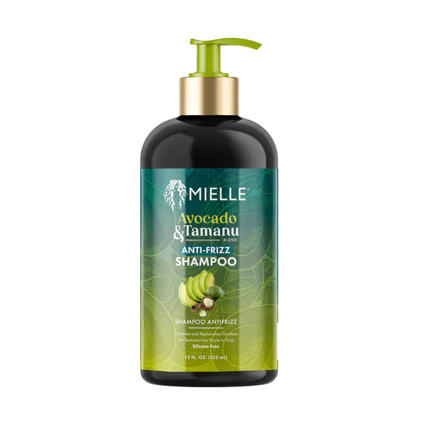 MIELLE Avocado & Tamanu Anti-Frizz Shampoo 12 0Z