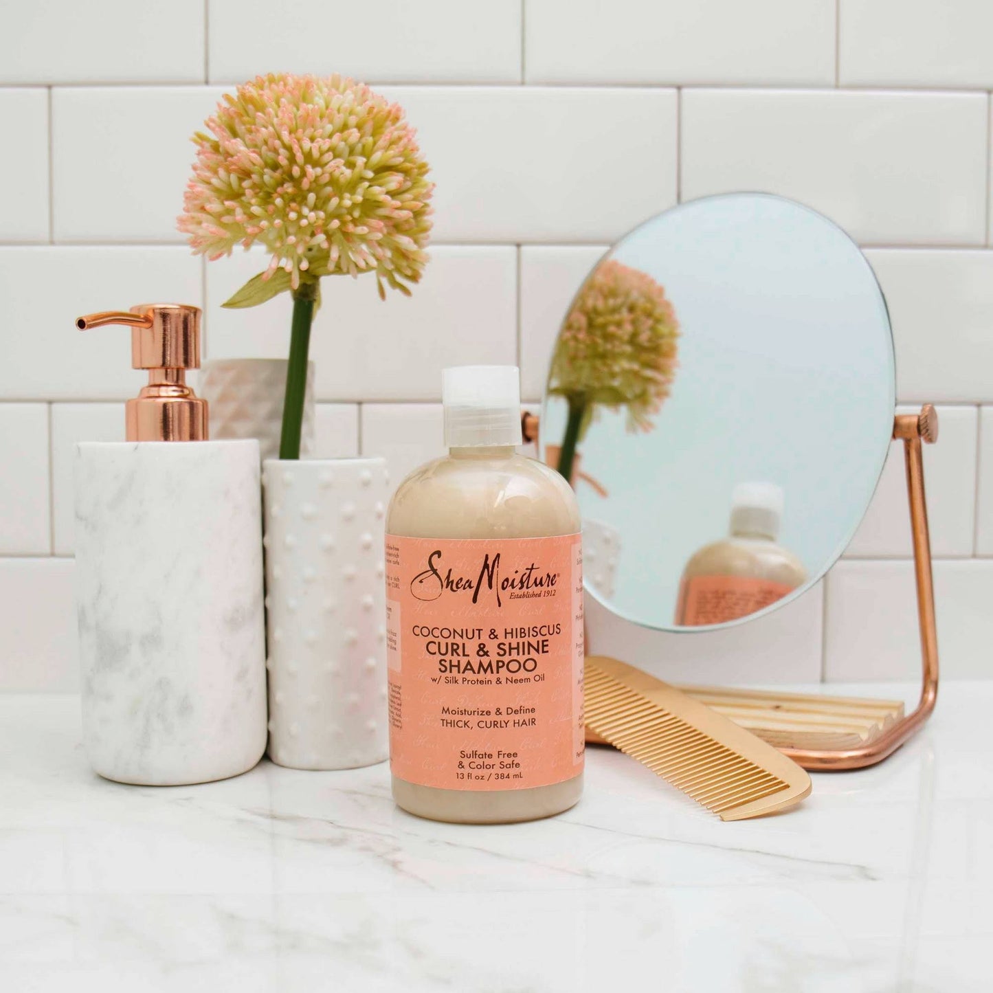 SheaMoisture Coconut & Hibiscus Curl & Shine Shampoo