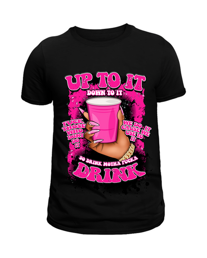 Up To It Down To It, Pink Design