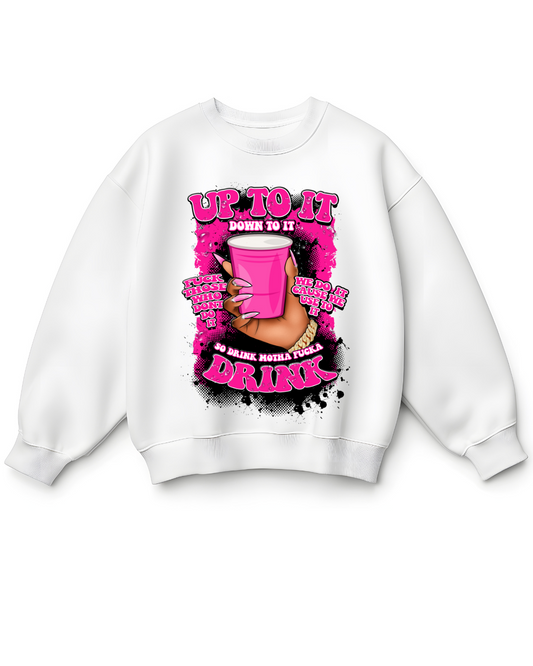Up To It Down To It, Pink Design