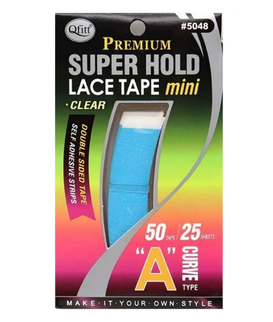 Qfitt Super Hold Lace Tape A Type Mini Double Sided Strong Adhesive
