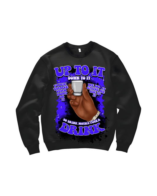 Up To It Down To It, Blue Design
