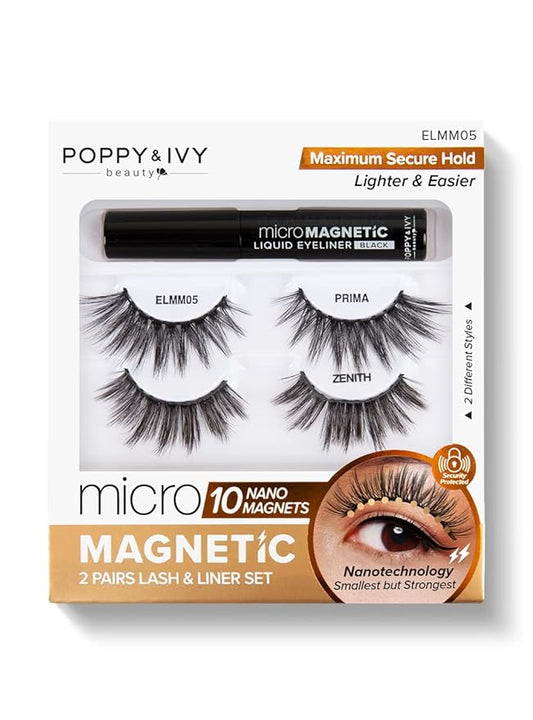 Poppy & Ivy Prima Micro Magnetic Lash & Liner Set