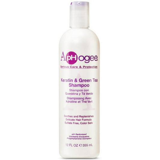 Aphogee Keratin & Green Tea Shampoo 12 oz