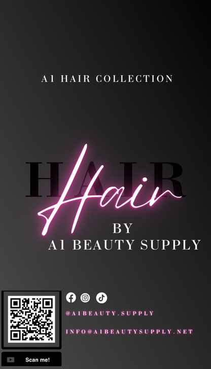 A1 Hair Collection| Wear & Go HD Lace Closure Wig 4x4 Body Wave, Glueless Wig, 200 % Density