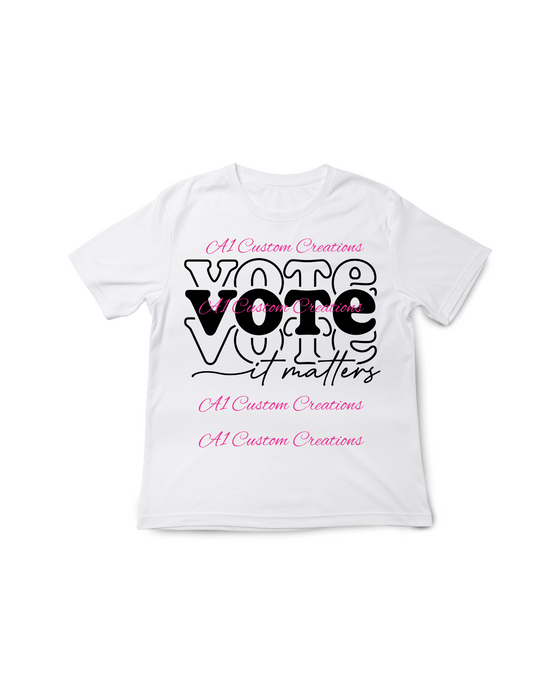 Vote It Matters, T-Shirt