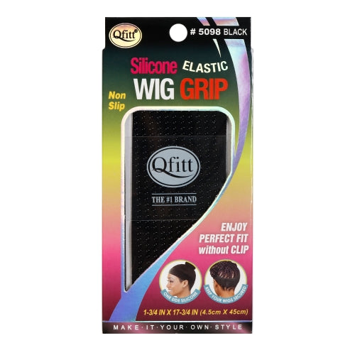 Qfitt Silicone Elastic Non Slip Wig Grip 1-3/4" x 17-3/4"