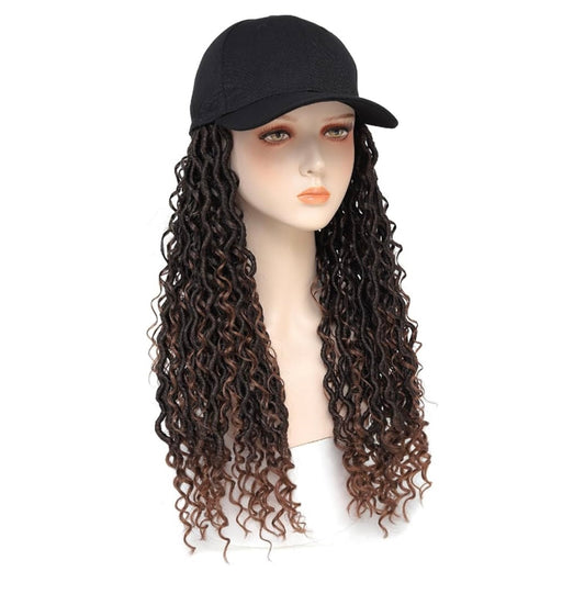 A1 Hair Collection| Goddess Faux Locs Hat Wig, 18”, Tiffany