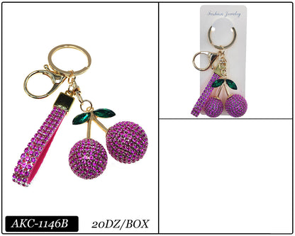 Cherry Keychain