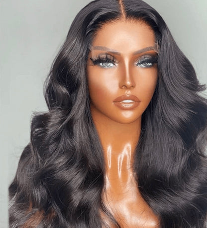 A1 Hair Collection| Wear & Go HD Lace Closure Wig 4x4 Body Wave, Glueless Wig, 200 % Density