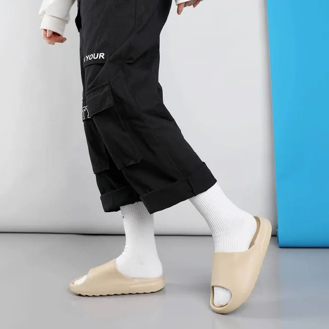 Men's Pillow Soft Cloud Slide Sandals, Quick Dry, Non Slip
