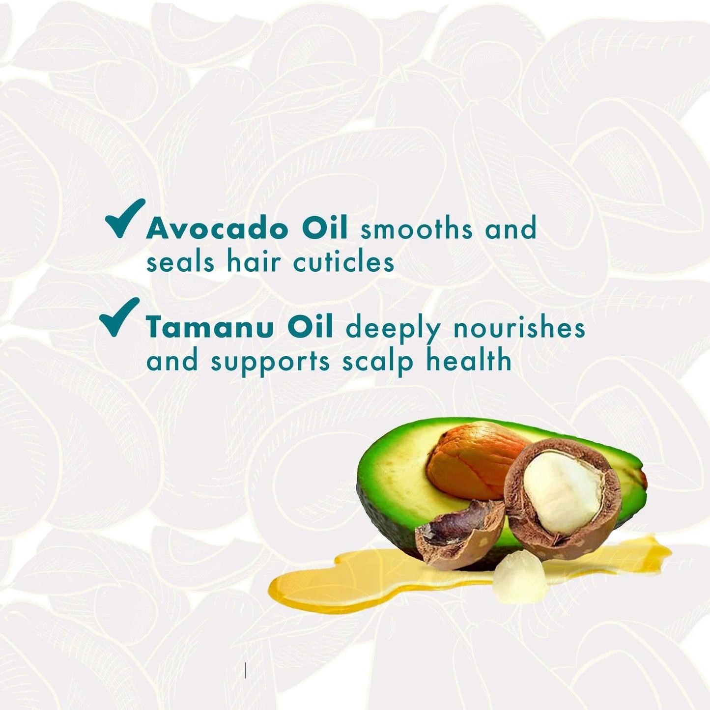 Avocado & Tamanu Anti-Frizz Stay Straight Serum 6 OZ