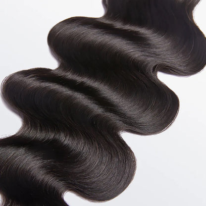 A1 Hair Collection | 12A Virgin Bundles, Brazilian Body Wave, Natural Black