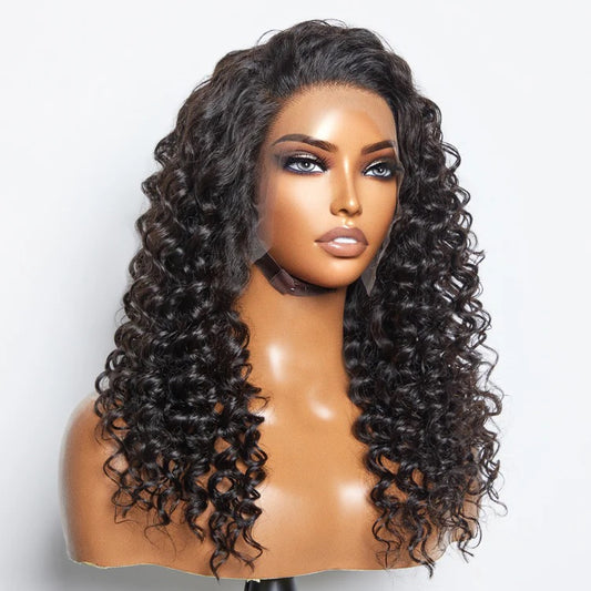 A1 Hair Collection| 22 inch 13x4 Deep Wave Human Hair Wig, Gigi