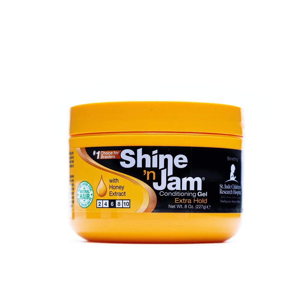 Ampro Shine N Jam Extra Hold Conditioning Styling & Braiding Gel