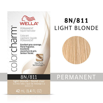 Wella Color Charm Permanent Liquid Hair Color, 1.4 oz