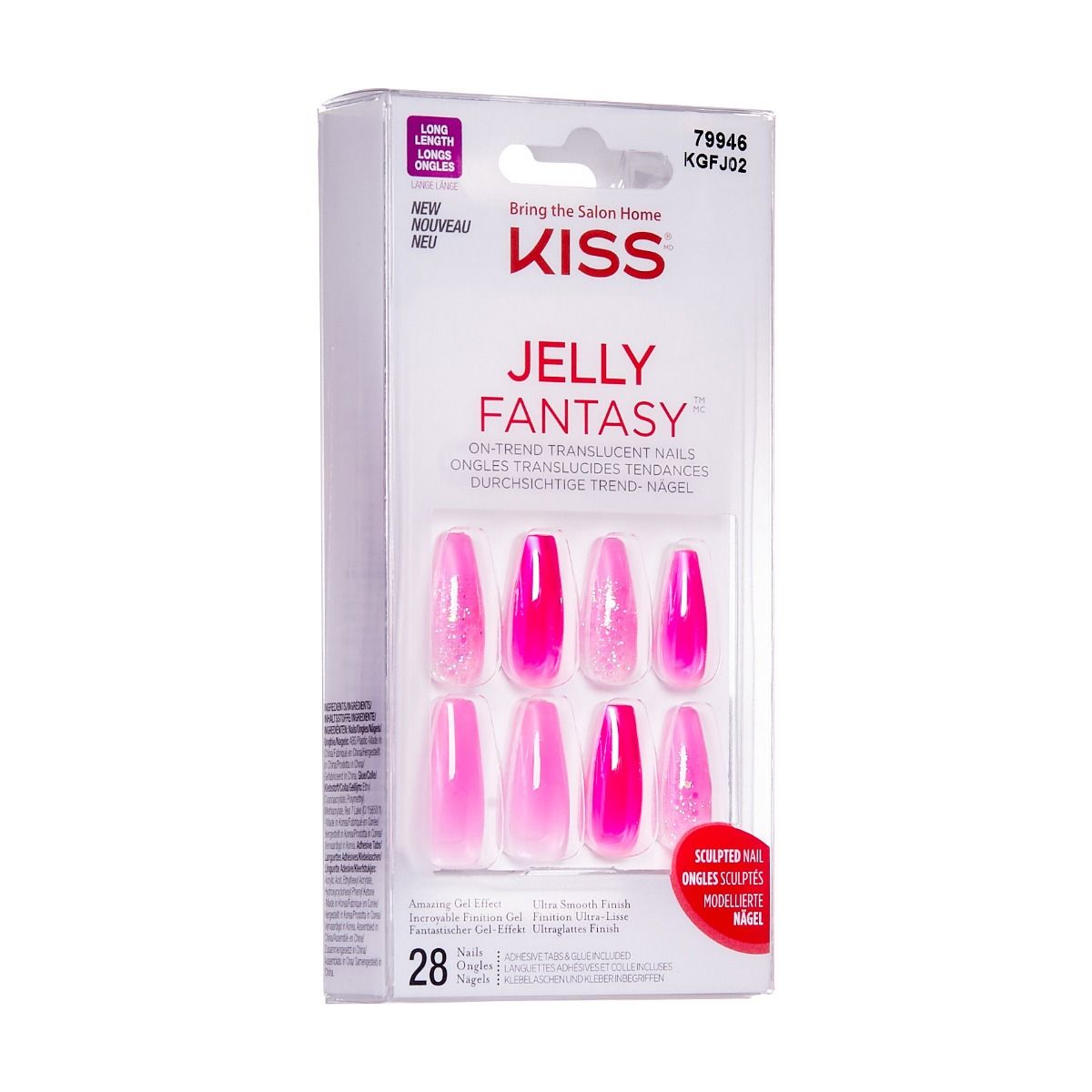 KISS FANTASY JELLY  PRESS ON NAILS