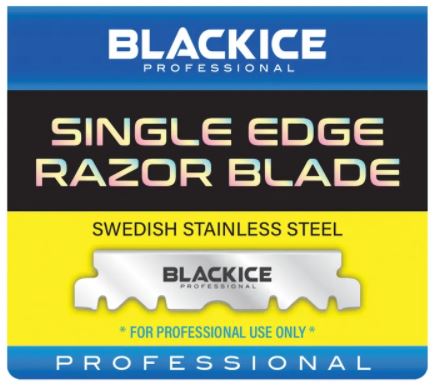 BlackIce Single Edge Razor Blade 100pc
