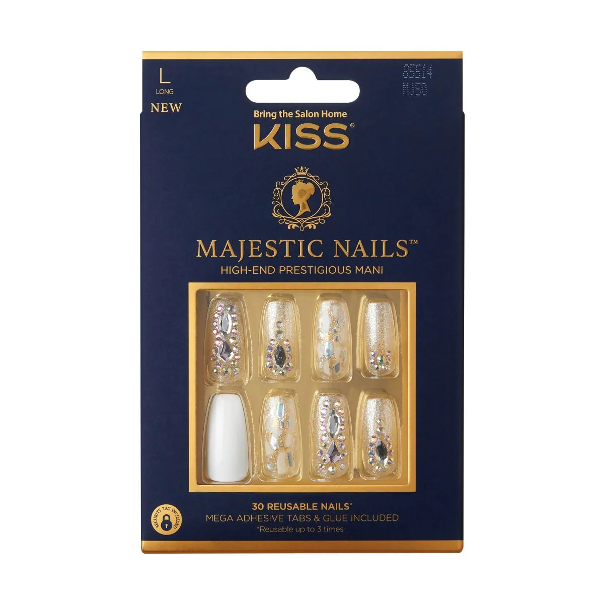 KISS 30PC MAJESTIC NAILS