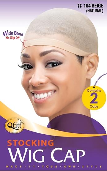 QFITT STOCKING WIG CAP 2 PACK