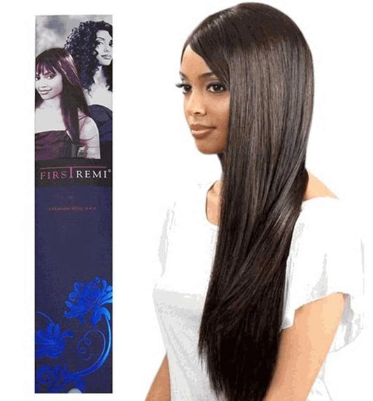 BOBBI BOSS FIRST REMI 100% Premium Human Hair Weave -YAKY 12"