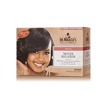 Dr. Miracle's No-Lye Relaxer Kit, Super